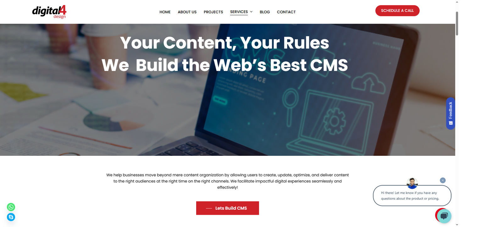 Digital4design | Top CMS Development Company