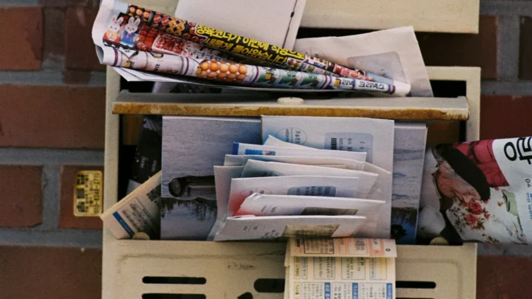Mailbox full of letters representing a WordPress contact form