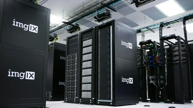 Data centre server racks for WordPress hosting