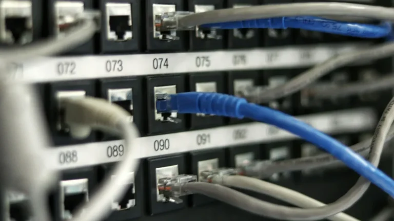 Network cables representing a WordPress Multisite network